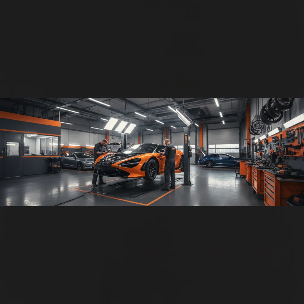 Professioneel schadeherstel atelier Orange Schade